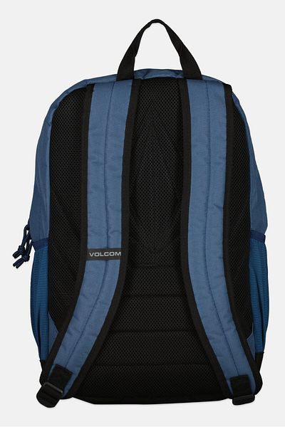 Volcom Men Textured Brand Logo Bag Pack 44 H x 37 L x 16 W cm, Blue