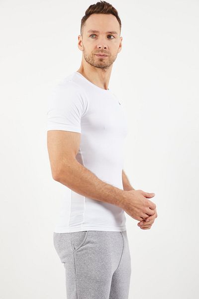 Asics Men Sportswear Fit Short Sleeve Outdoor T-shirts, White
