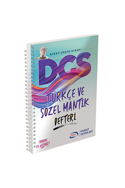 Murat Yayınları DGS Türkçe ve Sözel Mantık Defteri