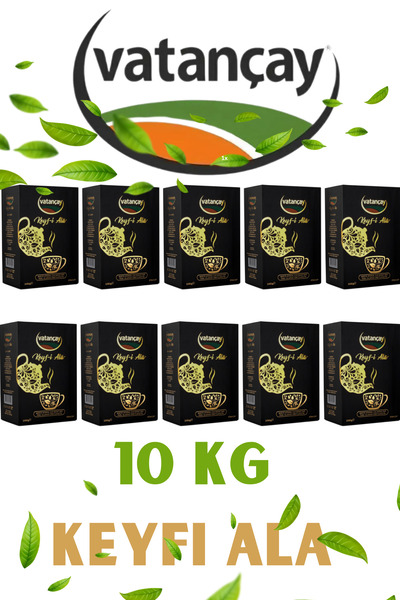 Vatan çay Keyf-i Ala Mayis Cayl Kutu 10 kg