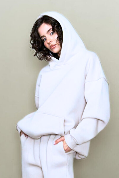 CMZ COLLECTİON Hanorac gros pentru femei, cu 3 fire, croială largă