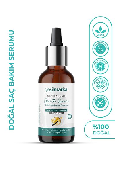 yeşilmarka Natürliches Haarserum – Haarentfernung – Anti-Haarausfall-Serum 50 ml