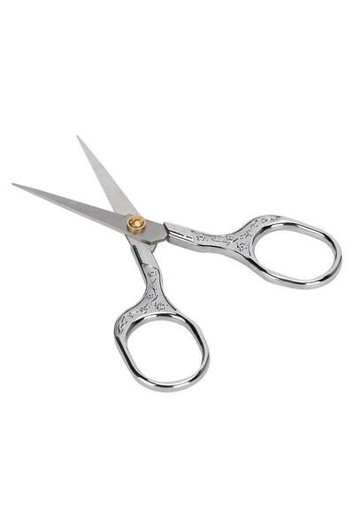 OZN AKSESUAR Söz Nişan Makası, Kurdele Açılış Özel Gün Merasim Dikiş Nakış Makası gümüş