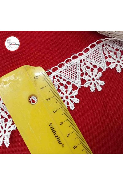 Gelincimherşey Cream Color Lace Guipure For Dowry Ornament