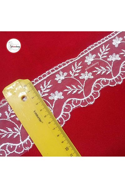 Gelincimherşey Clove Cream Lace Tulle Guipure