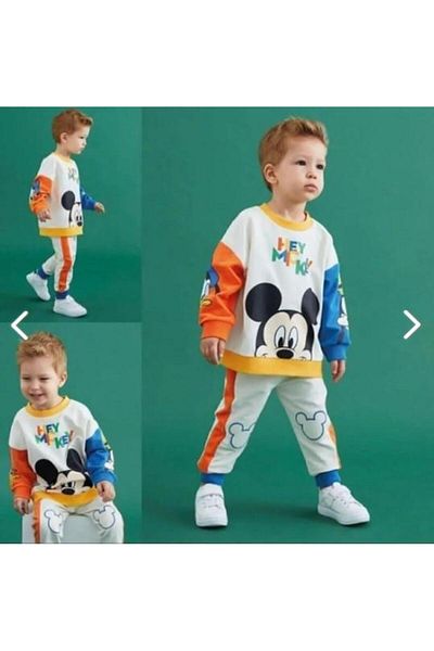 RAPAPA Mickey Multicolor Bottom Top Suit 220101