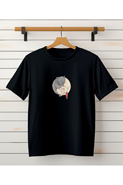 ASELİNDA Slika "Zvezdana noć" unisex crno-bela majica