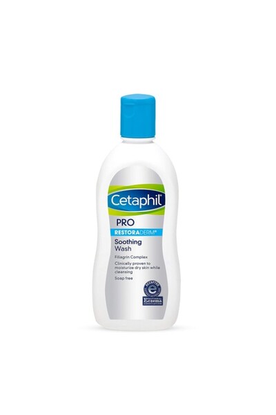 Cetaphil غسول برو ريستوراديرم المهدئ، خالي من الصابون، 296 مل