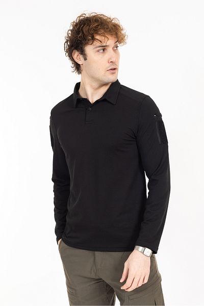 Akıncılar Outdoor AKN 22013 tricou tactic cu mânecă lungă cu gâtul polo