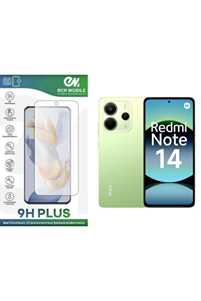 Ecr Mobile Redmi Note 14 Ekran Koruyucu MAT Parmak İzi Bırakmayan Uyumlu Esne...