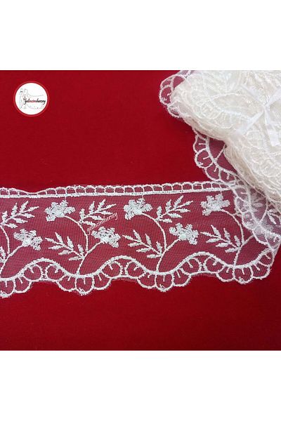 Gelincimherşey Clove Cream Lace Tulle Guipure