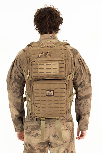 Akıncılar Outdoor Τακτικό σακίδιο πλάτης Beige Acn 45 Lt