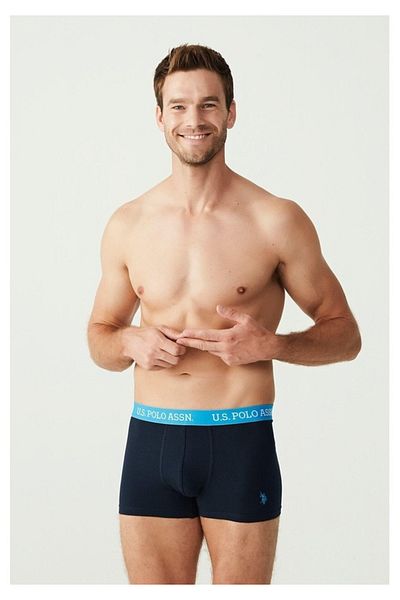 U.S. Polo Assn. ΒΑΣΗ. ΑΔΕΙΑ POLO 3-ΤΕΜΑΧΙΩΝ BOXER 8/0/2/5/3