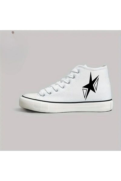 Touz Moda Παπούτσια από καμβά Unisex με στάμπα με αστέρι