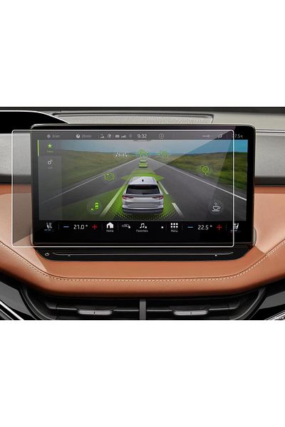 Ecr Mobile Skoda Kodiaq 13 Inch Multimedia Compatible 9H Nano Screen Protector 2024-2025