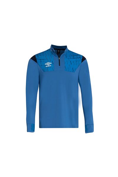 UMBRO Μπλε Diamond Training Sweat Training Μονό Μπλουζάκι - TC0127