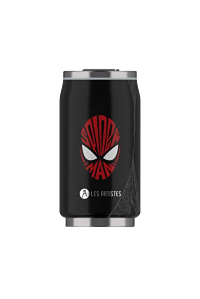 Les Artistes Paris صندوق عازل للحرارة ترمس فولاذي 280 مل سبايدر