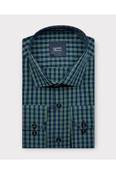 KAMER ERKEK REGULAR FIT EKOSE ÇOK RENKLİ GÖMLEK 3506Y