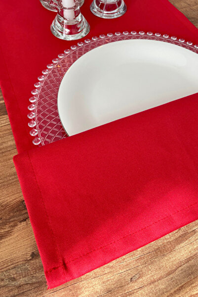 KAMİZ Red Runner (Water and Stain Repellent Feature) 40X110 cm