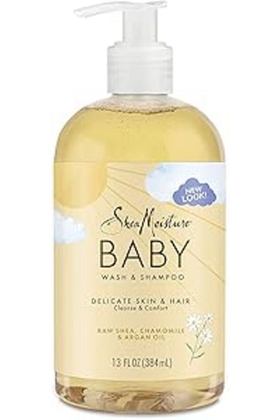 Shea Moisture Kids Shampoo & Bath Gel Raw Shea Butter & Argan 384ml