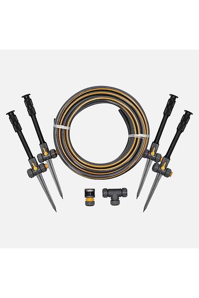Magnotto Seven-Piece Sprinkler Set - Garden, Stad and Lawn Large Irrigation