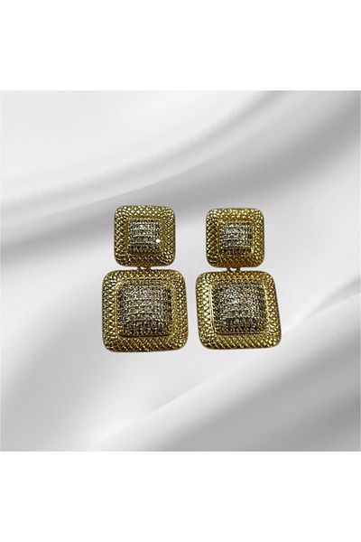 Store Steel earrings with Zirconia