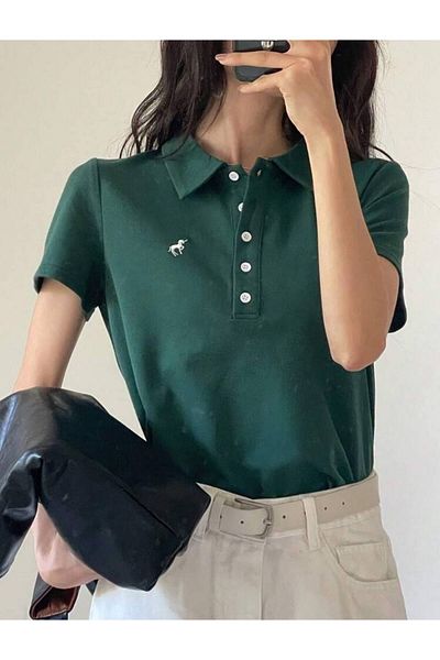 Touz Moda Μπλουζάκι με κοντό μανίκι με μονόκερο με λαιμόκοψη