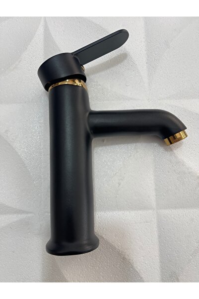Lavabo Bataryası Siyah Krom Kristal Serisi Krs200k