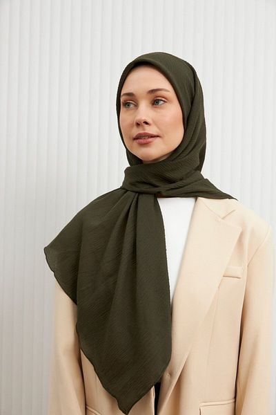 MİRSOY SCARF Φουλάρι Χακί Mir Jazz