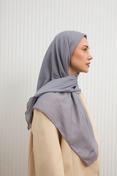 MİRSOY SCARF Γκρι Mir Jazz Φουλάρι