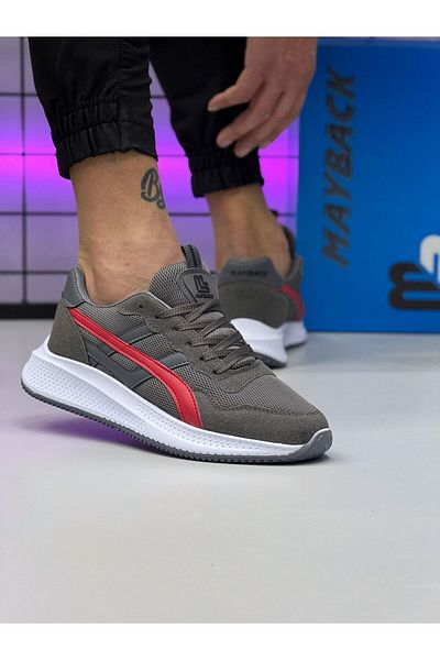 mayback Men Comfort Sole Light Lace-Up Summer Sneakers Sneakers