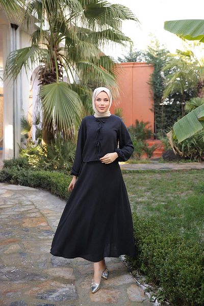 Nergis Neva Butik Σετ φούστα με φιόγκο