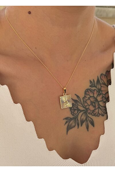 takıtarzım Gold Fine Chain Snake Figure Women's Necklace
