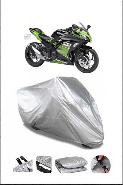 Breen Kawasaki Ninja300 Lock Compatible Waterproof Durable Motorcycle Canvas-...