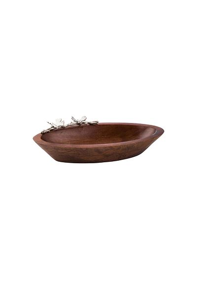 Dania Oval wooden serving plate, size 14 x 29 cm