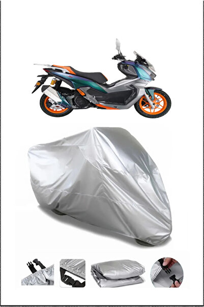 Breen غطاء دراجة نارية أورورا MAX-TEASY رمادي عالي الجودة مقاوم للماء