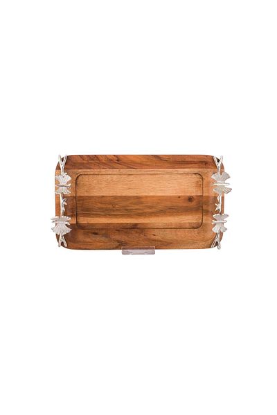 Dania Rectangular wooden tray, size 17 × 30 CM