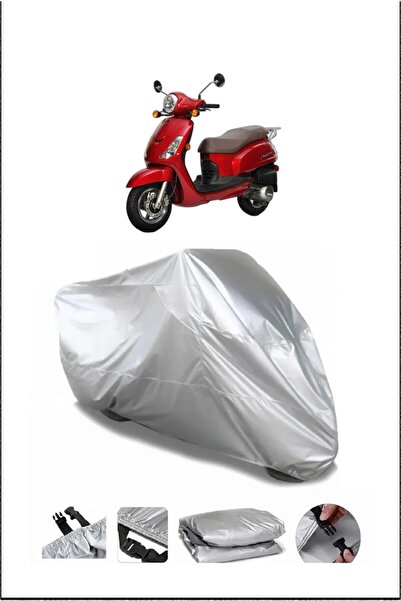Breen Sym Fiddleii125 Gray Waterproof Quality Motorcycle Cover