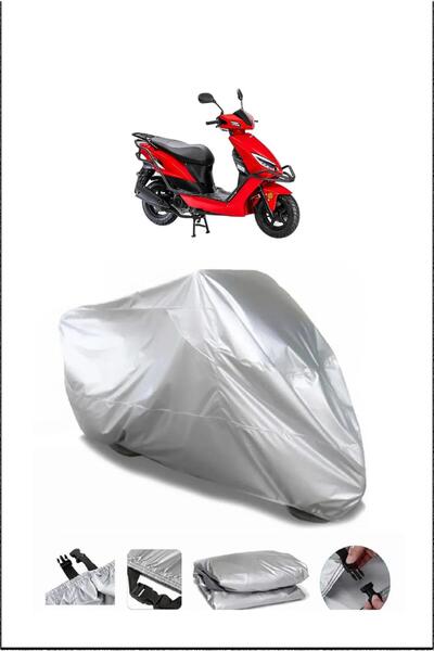Breen Kanuni Nev50 Gray Waterproof Quality Motorcycle Cover
