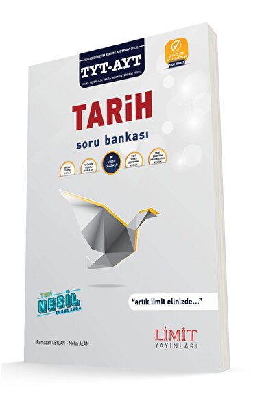 Limit Yayınları Limit TYT - AYT Tarih Soru Bankası 2025-2026