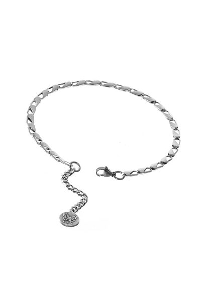LABALABA Men's Fish Eye Model Steel Chain Bracelet