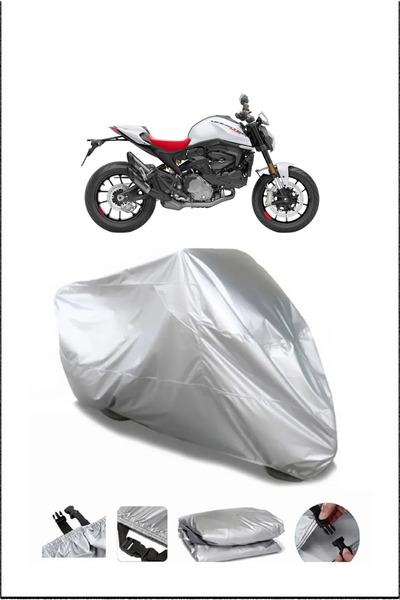 Breen Ducati Monster937Plus Gray Waterproof Quality Motorcycle Cover