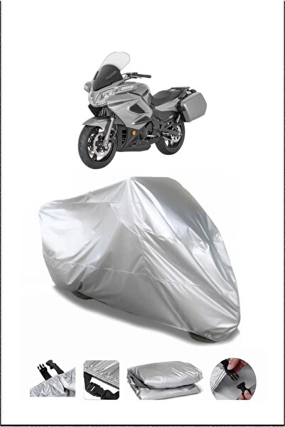 Breen Gray Waterproof Quality Motorcycle Cover for Cfmoto 650Tk