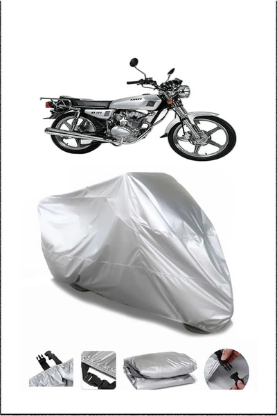 Breen Kanuni Bs125 Gray Waterproof Quality Motorcycle Cover