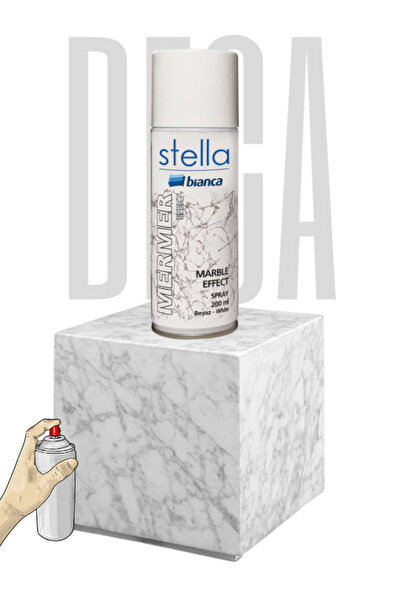 Bianca Mermer efekti sprey beyaz