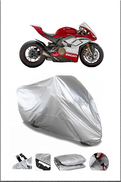 Breen Ducati Panigalev4R Gray Waterproof Quality Motorcycle Cover