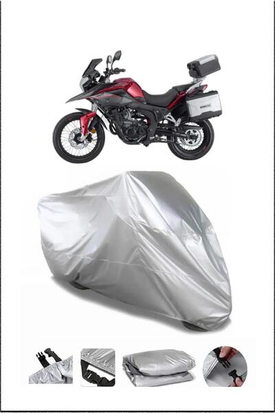 Breen غطاء دراجة نارية Mondial RX3IEVO رمادي عالي الجودة مقاوم للماء