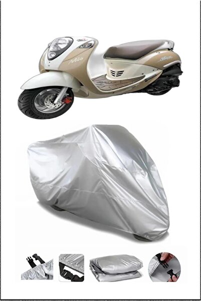 Breen Sym Mio100 Gray Waterproof Quality Motorcycle Cover