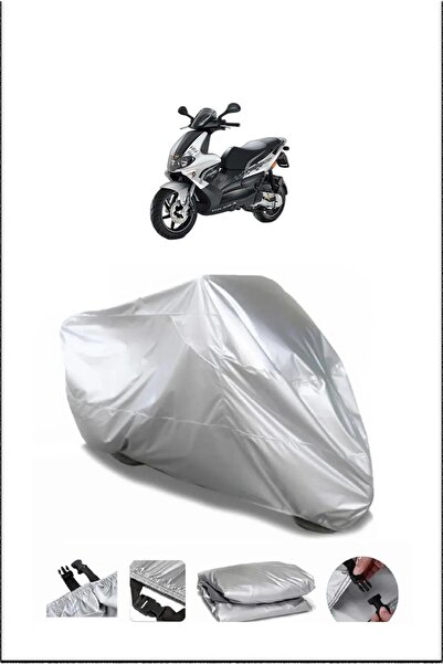 Breen Motorcycle Cover for Gilera Runner200St Gray Waterproof Quality