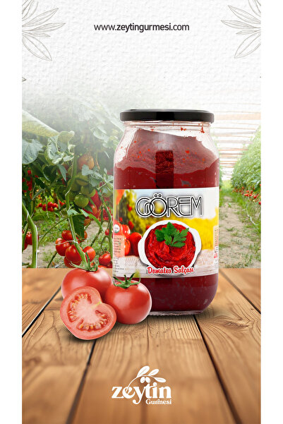 Görem Zeytin 2025 Domates Salçası Güneşte Kurutma 1 Kg.